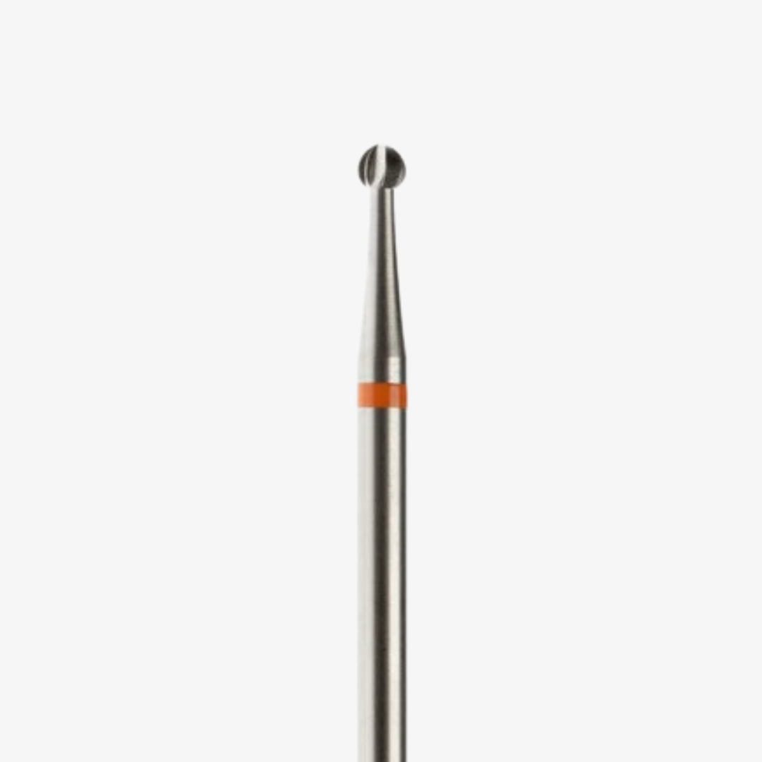 Antgalis nerūdijančio plieno ŽIRNELIS, 1.0 - 2.3 mm - oranžinis