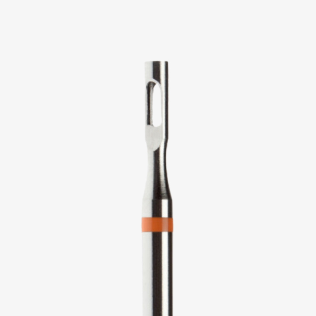 Antgalis nerūdijančio plieno SRAIGTAS, 1.4 - 2.1 mm - oranžinis