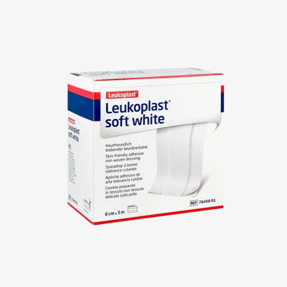 Lipnus hipoalerginis tvarstis Leukoplast Soft