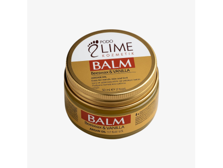 Atkuriamasis balzamas sausai ir suragėjusiai pėdų odai Podo Lime BALM