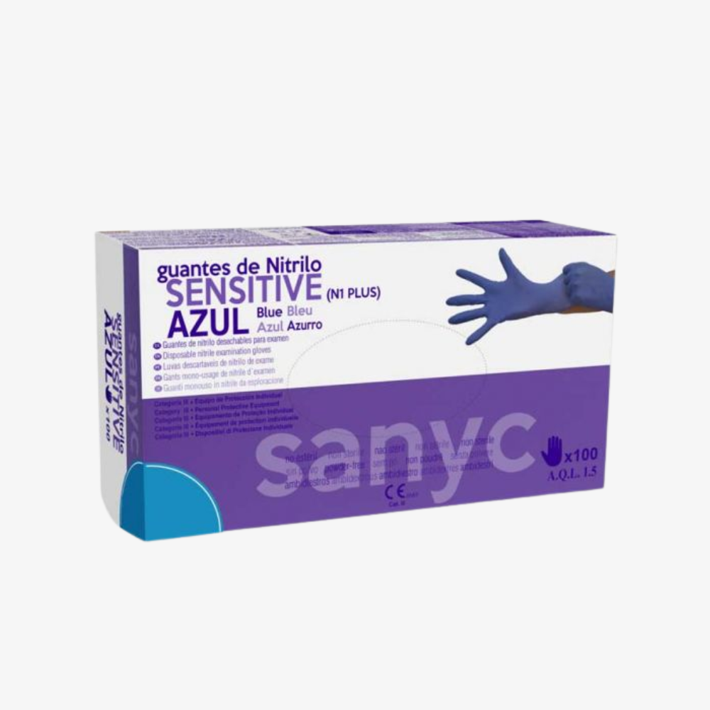 Nitrilo pirštinės Sanyc Sensitive