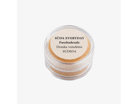 Druska kojų vonelėms 5 ml SÜDA EVERYDAY Fussbadesalz